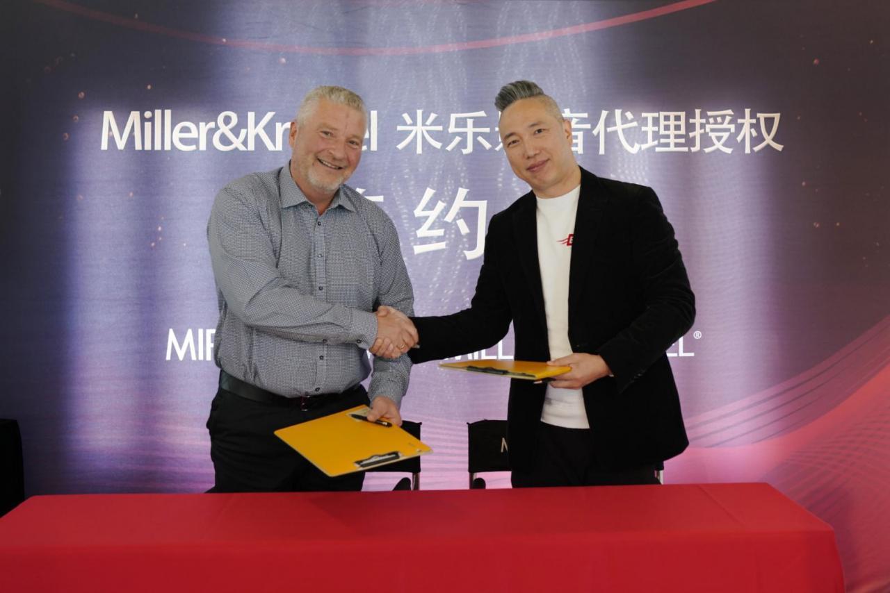 回顧 | 「共同推進國內家庭影院市場新發展」MILLER&KREISEL品牌代理授權簽約儀式，在上海米樂影音總部舉行！