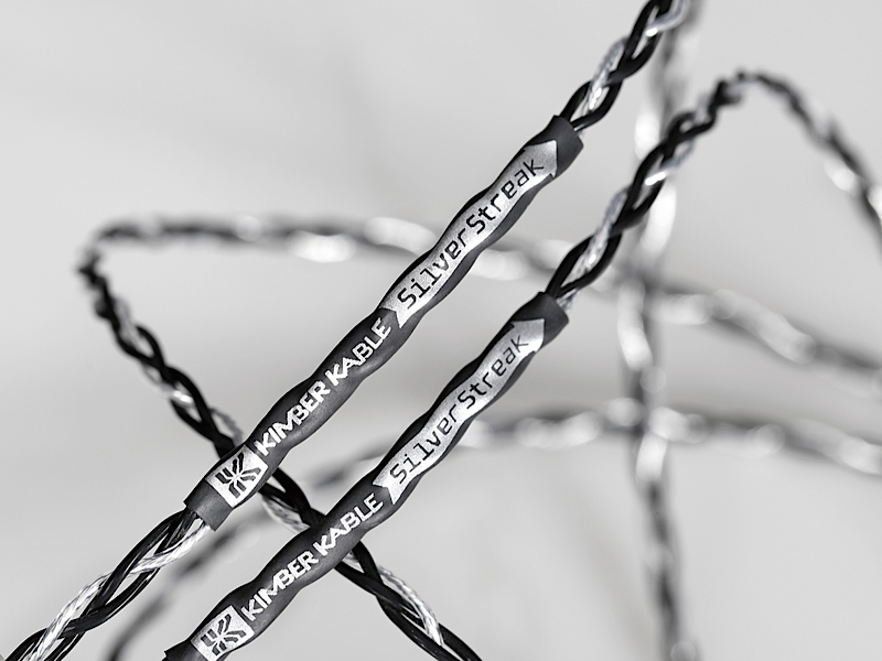 来自三股线的力量，Kimber Kable Silver Streak RCA信号线