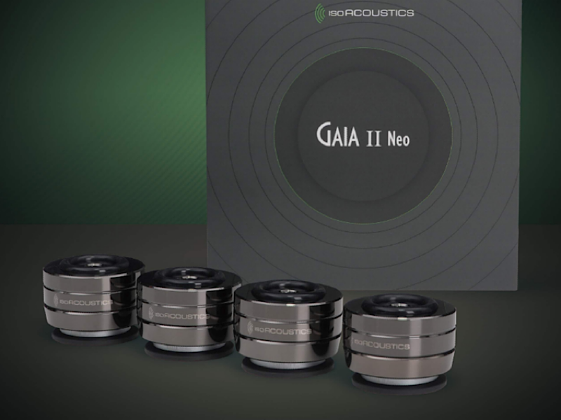 消除震动,还原录音本质,ISOAcoustics GAIA II NEO隔离脚座