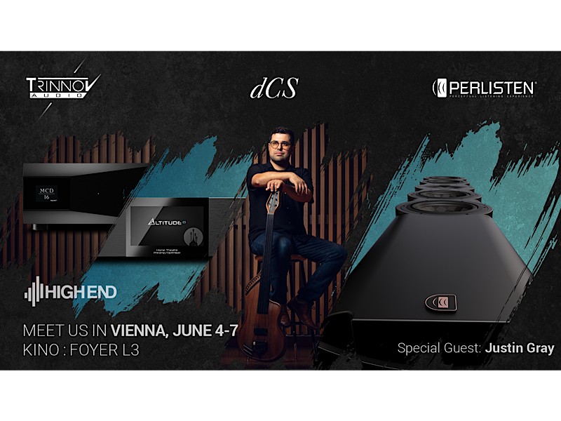 预告丨Perlisten、dCS、Trinnov，High End Vienna 2026 将上演超级多声道参考系统
