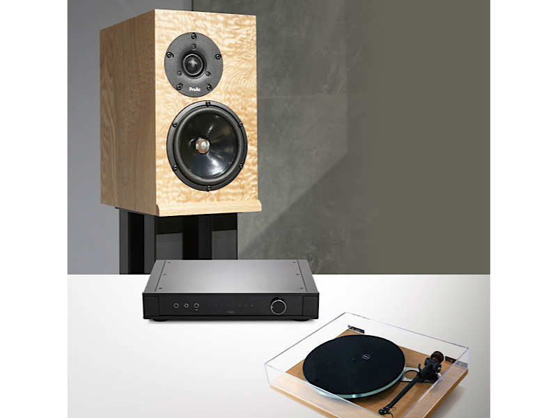 英伦声黄金三角：ProAc Response DB1书架式音箱、Rega P3黑胶唱盘、Rega Elex MK4合并功放
