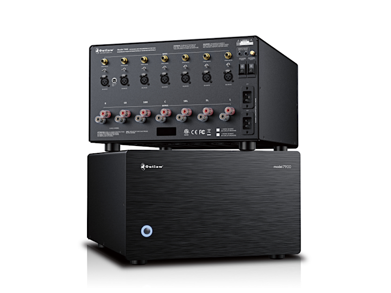 美式硬核旗舰，Outlaw Audio Model 7900七声道后级放大器