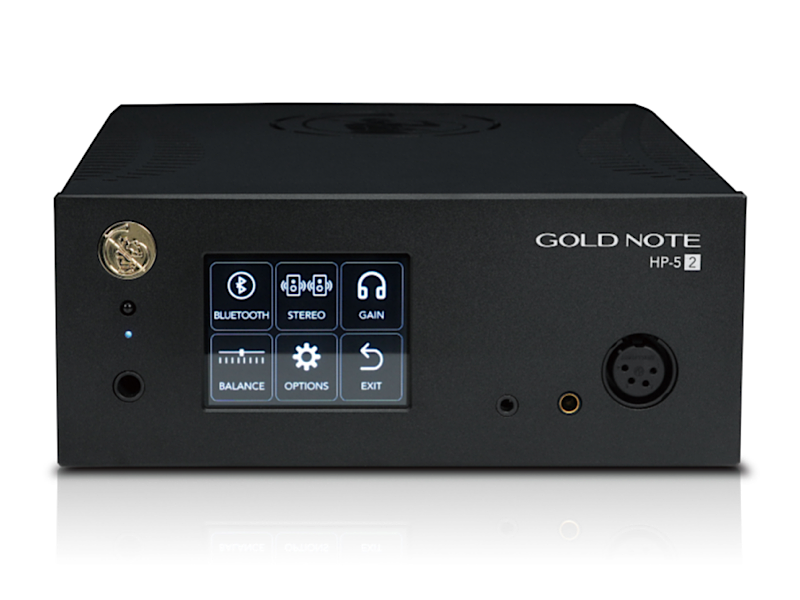 意式平衡美学的桌面旗舰，Gold Note HP-5.2耳机放大器