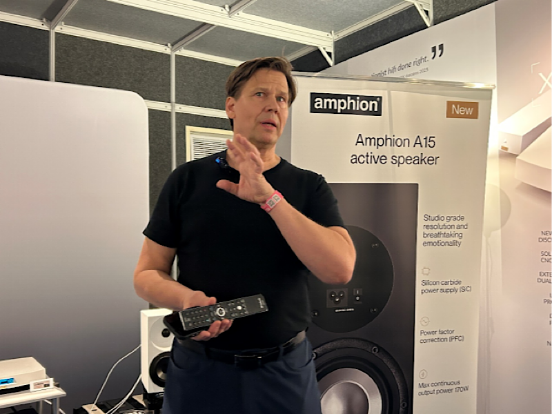 Amphion全新A15主動式有源音箱全球首發會